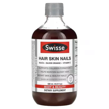 Swisse, Hair Skin Nails, жидкое средство, 500 мл (16,9 жидк. Унции)