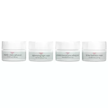 Sympli Beautiful, Sympli Beautiful, набор пробников, 4 продукта, по 7,4 мл (0,25 унции)