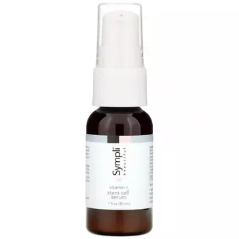 Sympli Beautiful, Сыворотка со стволовыми клетками и витамином C, 30 мл (1 жидк. унция)