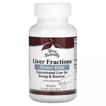 Terry Naturally, Liver Fractions, 90 капсул
