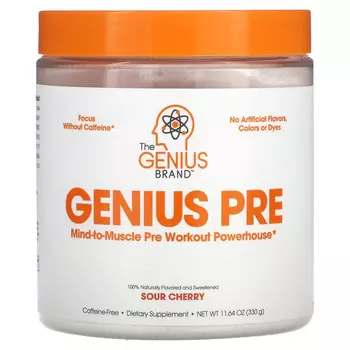 The Genius Brand, Genius Pre, вишня, 330 г (11,64 унции)