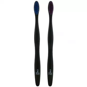 The Humble Co., Зубная щетка Humble Bamboo, Sensitive, 2 шт. В упаковке