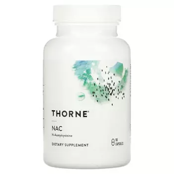 Thorne Research, N-ацетилцистеин, 90 капсул