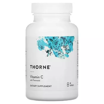 Thorne Research, витамин C и флавоноиды, 90 капсул