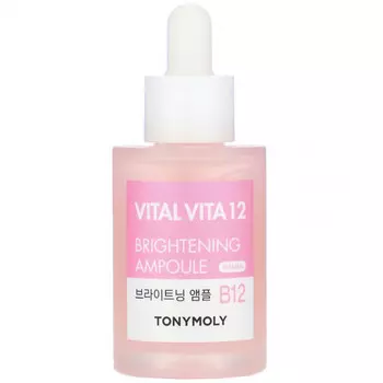 Tony Moly, Vital Vita 12, осветляющая ампула с витамином B12, 30 мл (1,01 жидк. Унции)