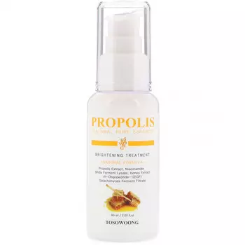 Tosowoong, Propolis Natural Pure Essence, Brightening Treatment, 60 ml