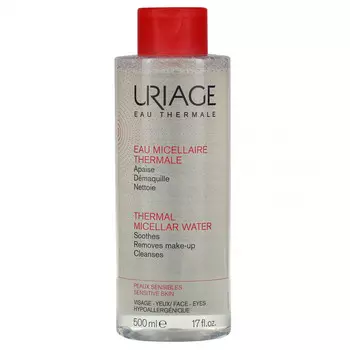 Uriage, термальная мицеллярная вода, 500 мл (17 жидк. унций)