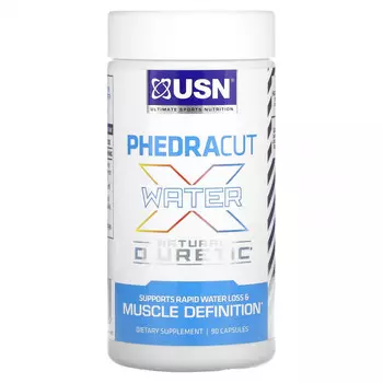 USN, Phedracut Water X, 90 капсул