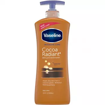 Vaseline, Intensive Care, лосьон для тела «Сияние какао», 600 мл (20.3 жидк. унций)