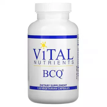 Vital Nutrients, BCQ, 120 вегетарианских капсул
