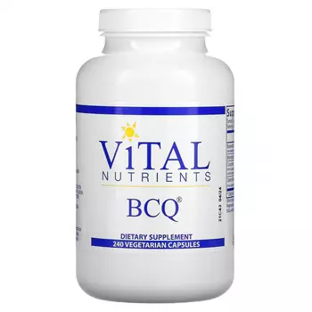 Vital Nutrients, BCQ, 240 вегетарианских капсул