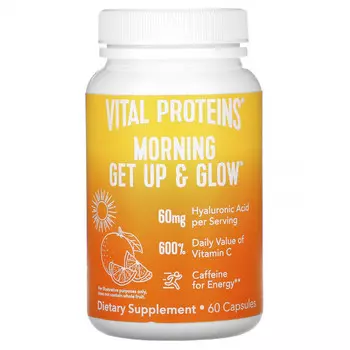 Vital Proteins, Morning Get Up & Glow, 60 капсул