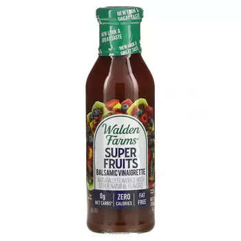 Walden Farms, Бальзамический винегрет из Super Fruits, 355 мл (12 жидк. Унций)