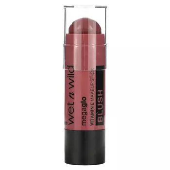 wet n wild, Megaglo, стик для макияжа с витамином Е, румяна, Say It Ain't Rose, 6 г (0,21 унции)