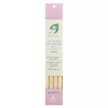 White Egret Personal Care, Универсальный набор для свечей ушей, 4 шт.