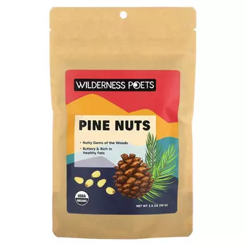 Wilderness Poets, Кедровые орехи, 99 г (3,5 унции)