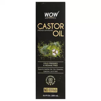 Wow Skin Science, касторовое масло, 200 мл (6,8 жидк. унции)