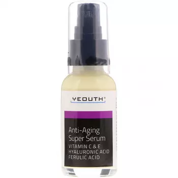 Yeouth, Антивозрастная супер-сыворотка, 1 ж. унц.(30 мл)