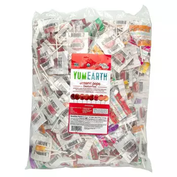YumEarth, органические леденцы, любимое ассорти, 1928 г (68 унций)