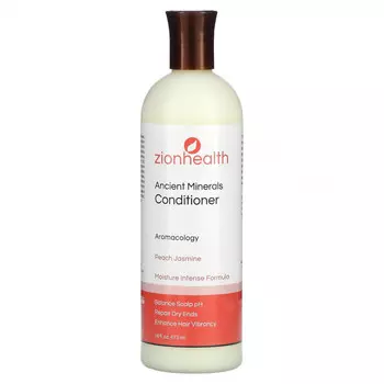 Zion Health, Adama, кондиционер из древних минералов, персик и жасмин, 473 мл