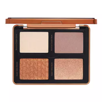BRONZE CHEEK PALETTE Палетка для лица Люминайзер