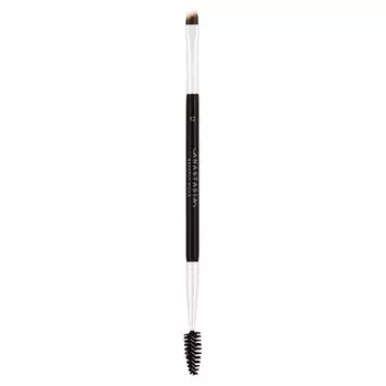 BRUSH Кисть для бровей двойная 12