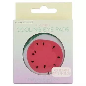 COOLING EYE PADS Охлаждающие многоразовые патчи Арбуз