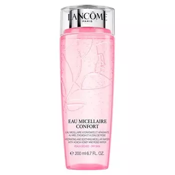 Eau Micellaire Confort Мицеллярная вода для снятия макияжа для сухой кожи с медом акации и розовой водой