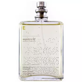 Escentric 03 Туалетная вода