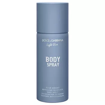 LIGHT BLUE POUR HOMME Пробуждающий энергию спрей для тела