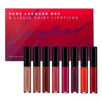 PURE LACQUER Набор жидких помад для губ