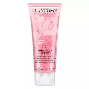 Rose Sugar Scrub Гоммаж-эксфолиант для лица c сахарными частицами и розовой водой