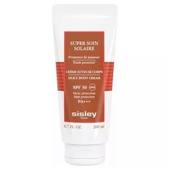 Солнцезащитный шелковистый суперкрем для тела SPF30