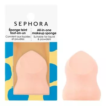 Спонж 2 в 1 для жидких и кремовых текстур