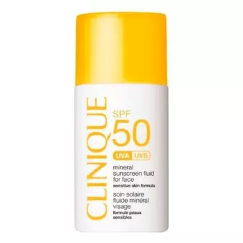 Sun Солнцезащитный минеральный флюид для лица с SPF50