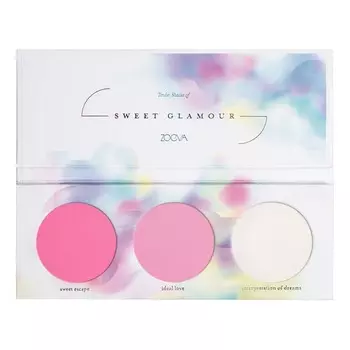 SWEET GLAMOUR Палетка румян