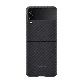 Чехол Samsung для Galaxy Z Flip3, арамид, чёрный