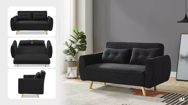 Диван-кровать Charm, графит