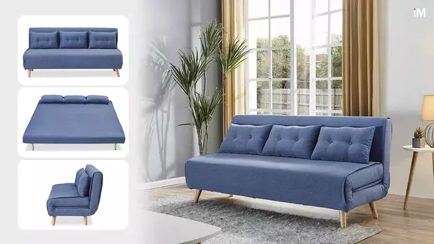 Диван-кровать Jillian, синий