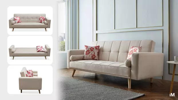 Диван-кровать iModern Scandinavia, бежевый