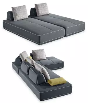 Диван модульный Blackberry (из 2х частей)