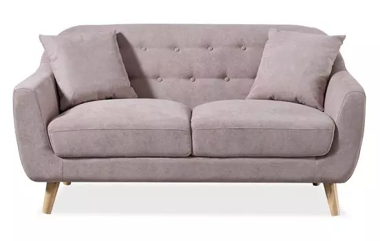 Диван Stockholm 2-х местный, пепельная роза