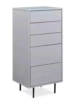 Комод высокий Clara (55), слоновая кость