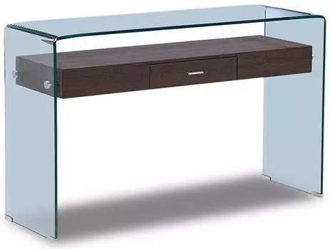 Консоль Milton, темное дерево