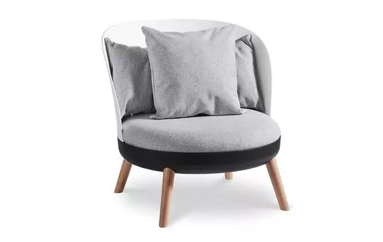 Кресло iModern Cherry, серый