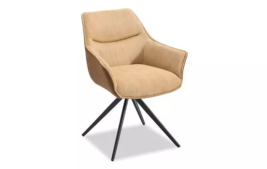 Кресло iModern Cintia, карамель/черный