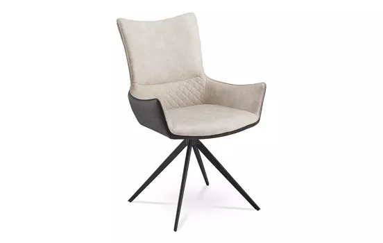 Кресло iModern Jess, бежевый/графит