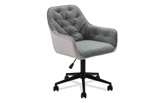 Кресло iModern Julietta, серый/розовый