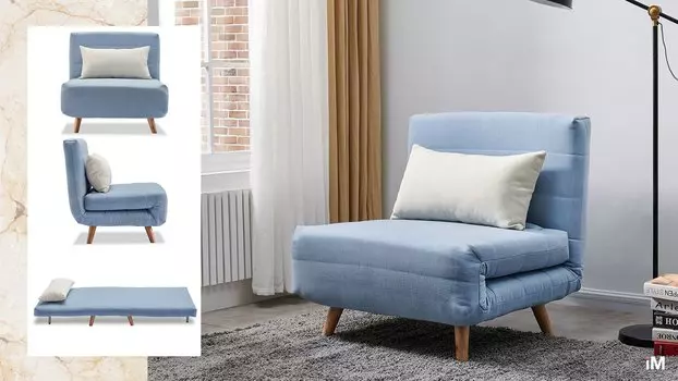 Кресло-кровать iModern Flex, голубой