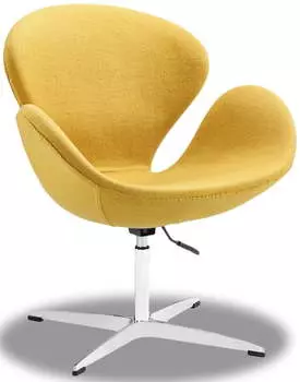 Кресло Swan, желтый